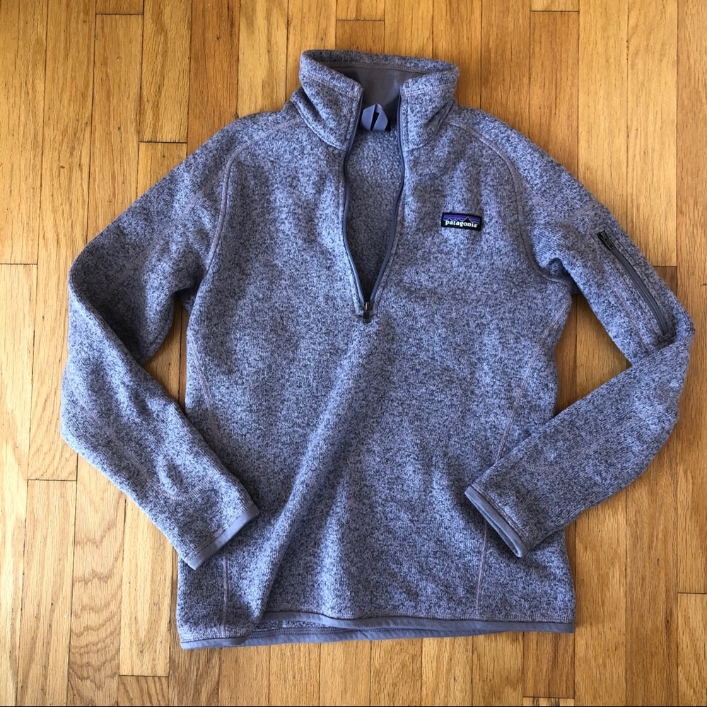 PATAGONIA W BETTER SWEATER 1/4 ZIP FLEECE (SMALL)
